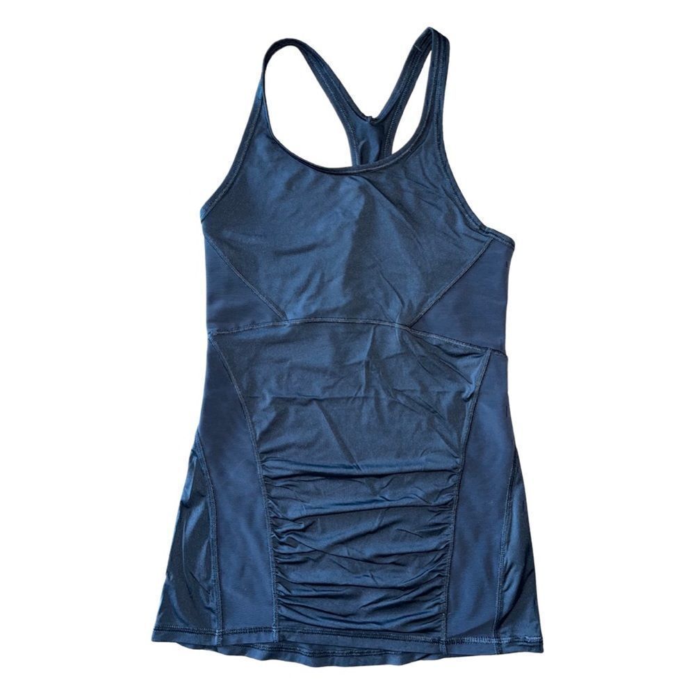 ATHLETA Black Stealth Racerback SCULPTEK Tank Top Size XXS